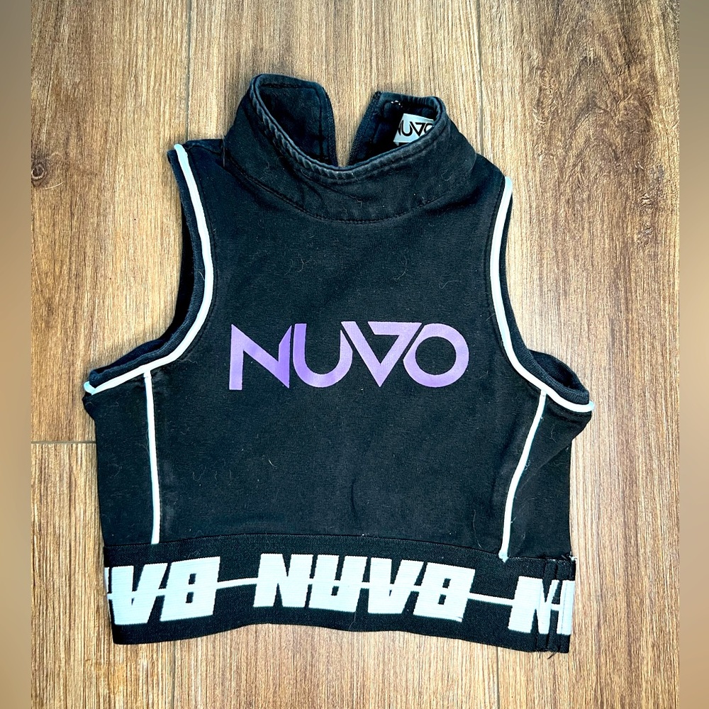NUVO dance convention crop top YS